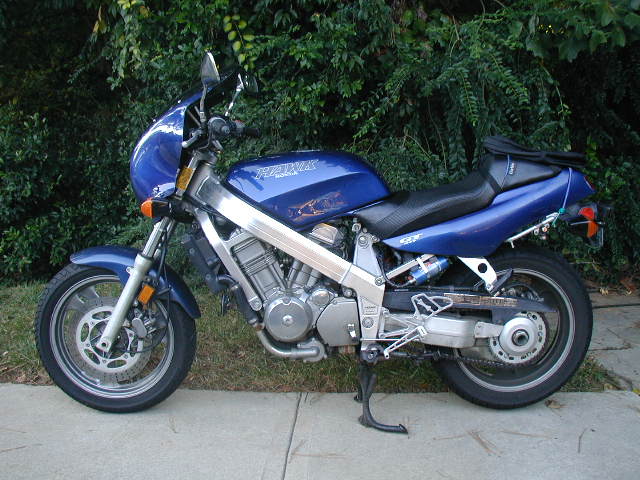 Supertrapp exhaust honda hawk #2
